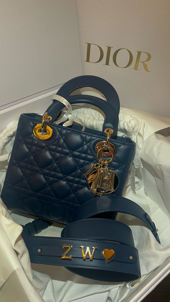 Dior bag lady