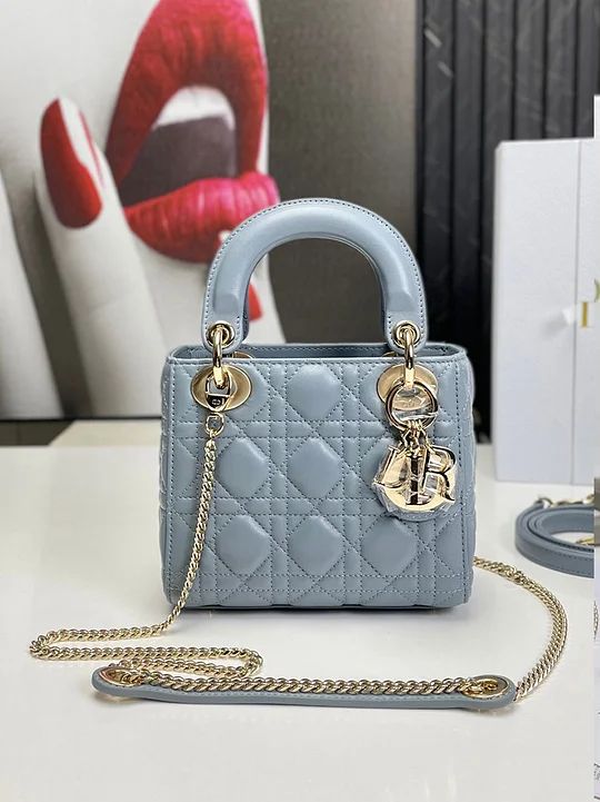 Dior bag lady