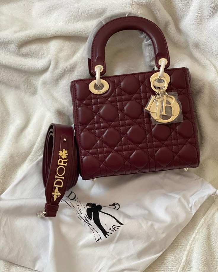 Dior bag lady